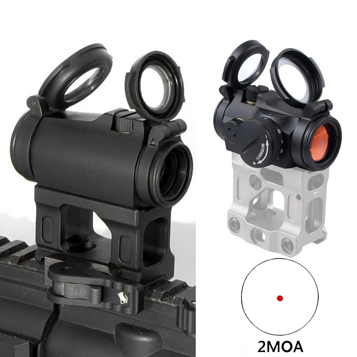 Outdoor Hunting Lab - Taktik T01/02 2MOA Kırmızı Nokta Nişangahı