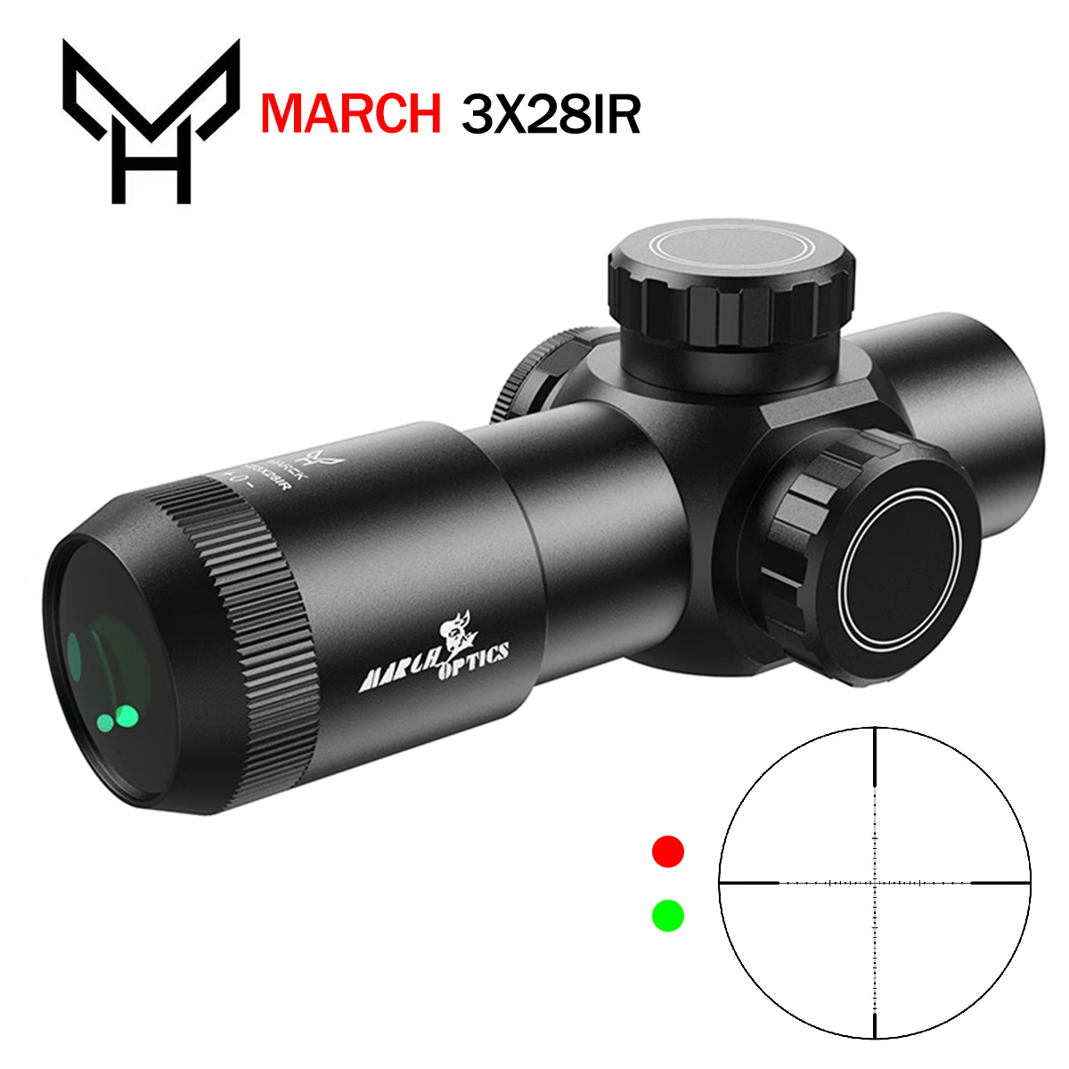 Outdoor Hunting Lab - Taktik HT 3X28IR Optik Kapsam Airsoft
