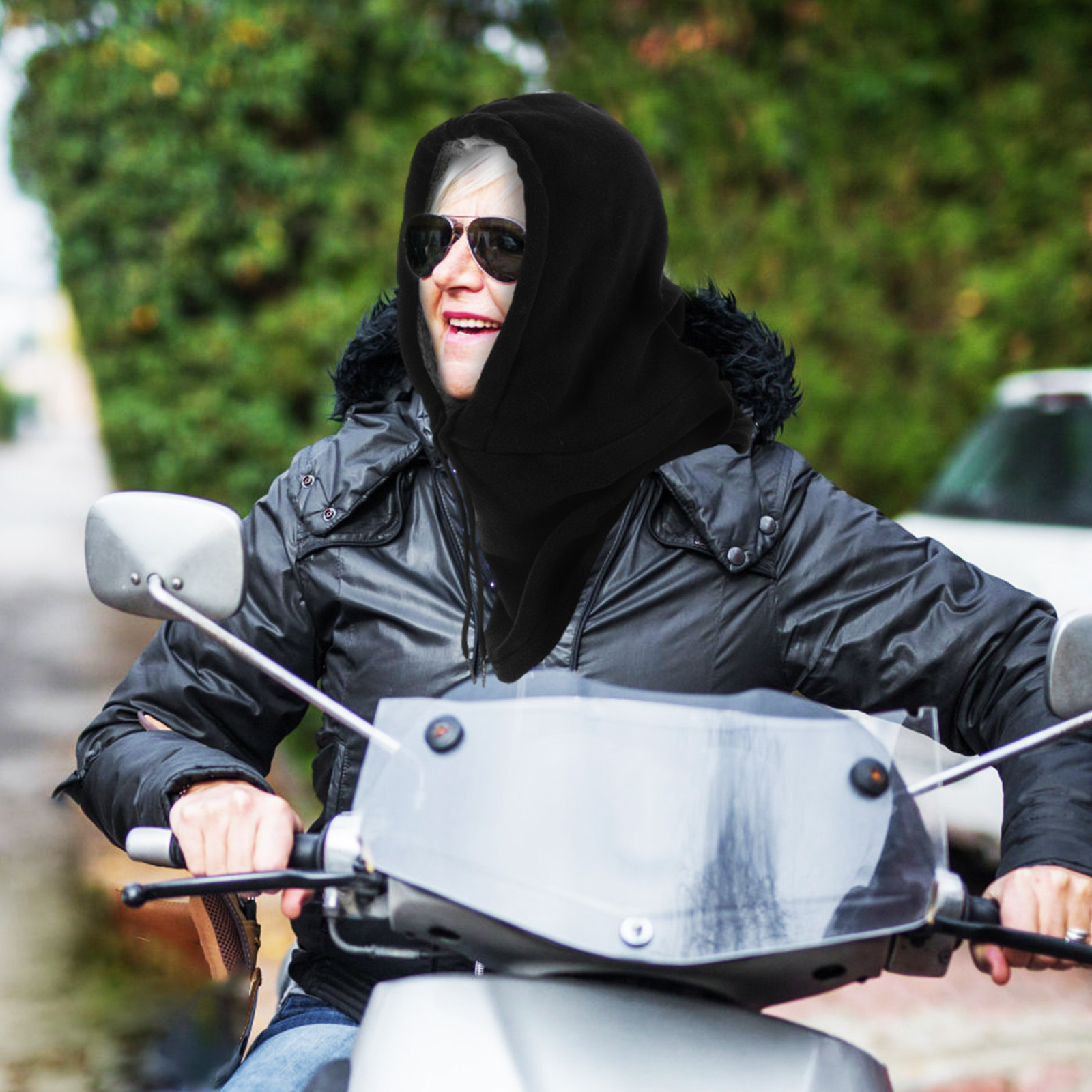 Outdoor Hunting Bike - Sıcak Yüz Koruyucu, Rüzgar Geçirmez, Soğuğa