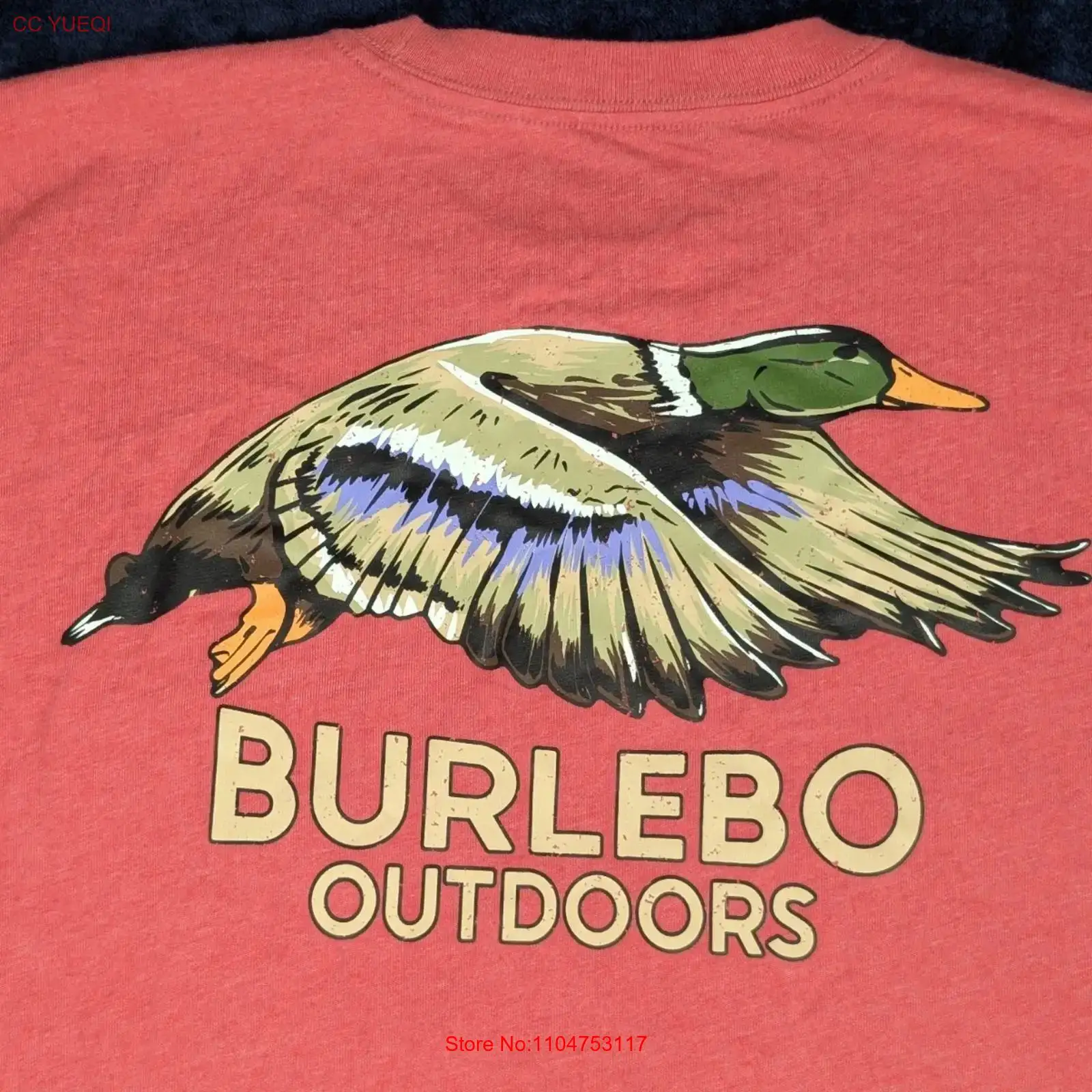 Outdoor Hunting Graphic Tees - Burlebo Outdoors Avcılık Balıkçılık Ördek Cepli
