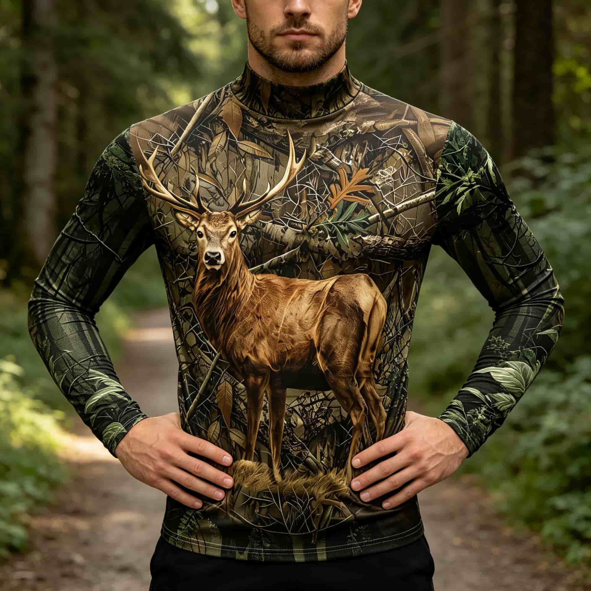 Avcılık Açık Hava Stili Erkek  - Outdoor Hunting Graphic Tees incelemesi ve fiyatı