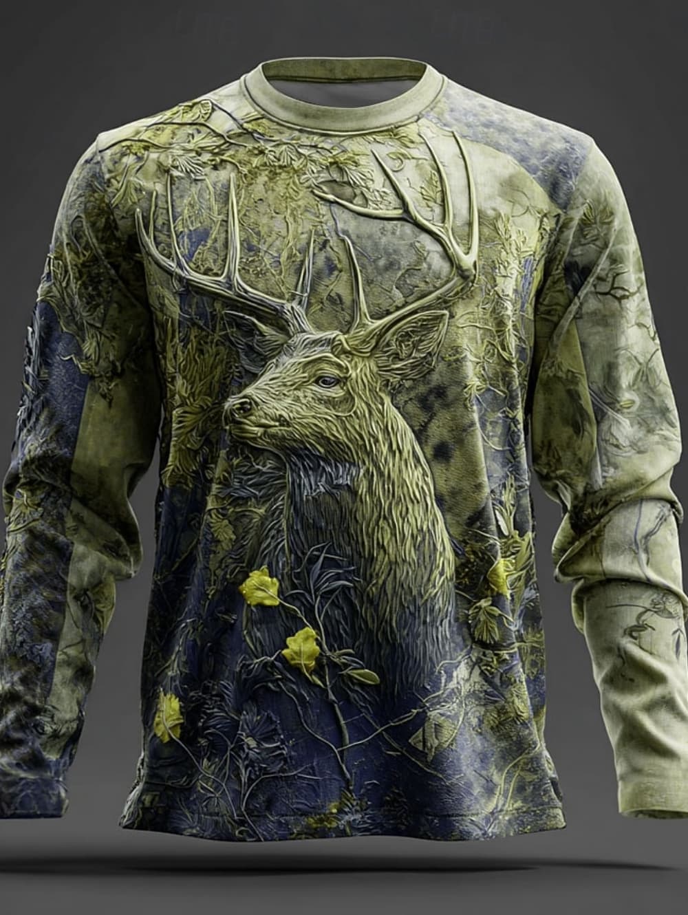 Erkek Kamuflaj Hayvan Desenli  - Outdoor Hunting Graphic Tees incelemesi ve fiyatı