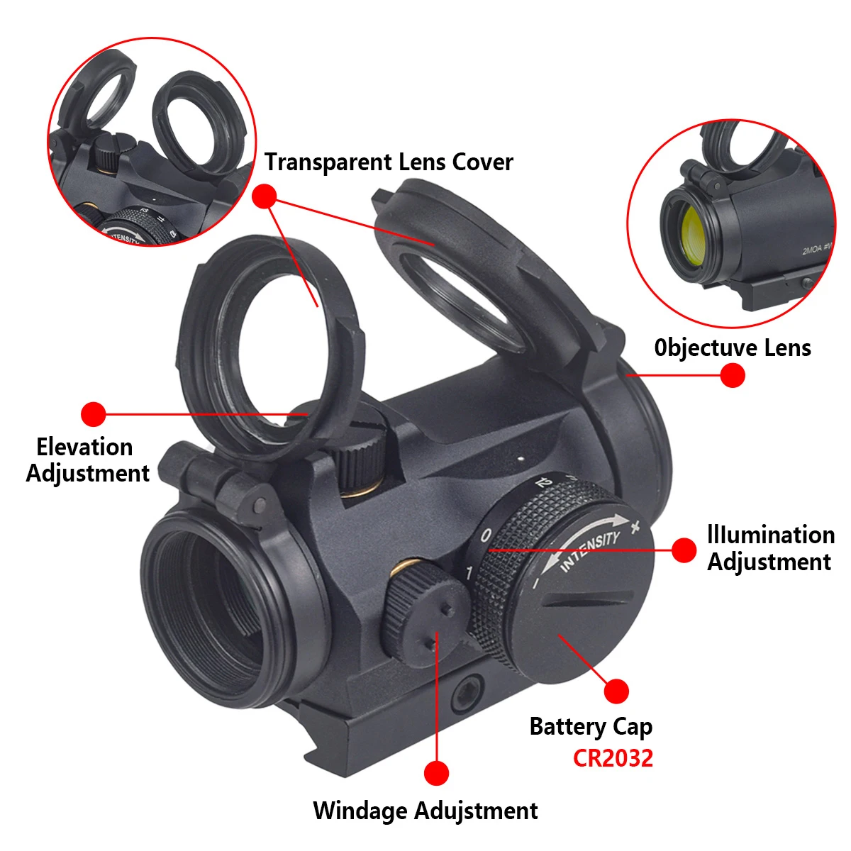 Taktik T01/02 2MOA Kırmızı Nok - Outdoor Hunting Lab incelemesi ve fiyatı