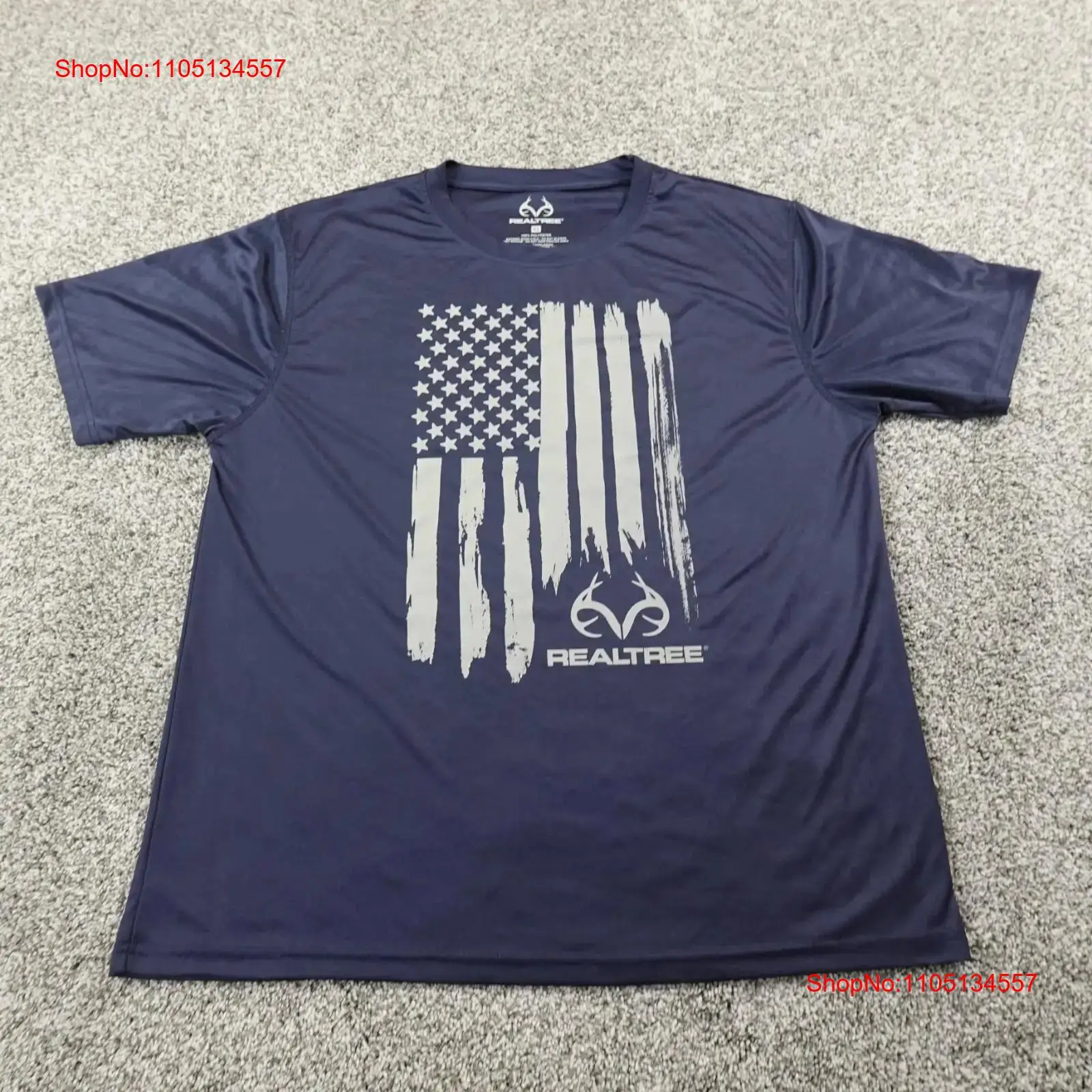 Realtree Tişört Erkek XL Mavi  - Outdoor Hunting Graphic Tees incelemesi ve fiyatı