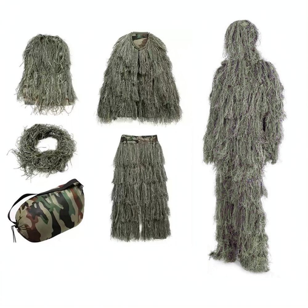 Açık Hava 3D Yapraklı Ghillie  - Hunting Outdoor Apparel incelemesi ve fiyatı