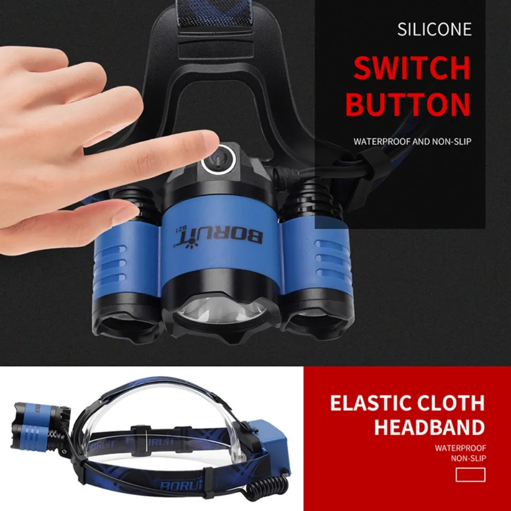 BORUiT B21 3000LM LED Kafa Lam - Outdoor Hunting Bike incelemesi ve fiyatı