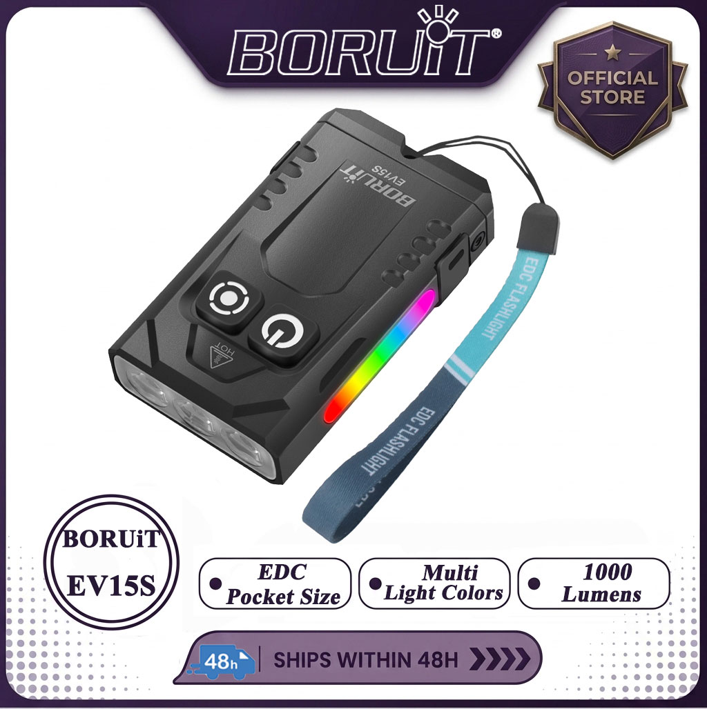 BORUiT EV15S Mini EDC UV Anaht - Outdoor Hunting Bike incelemesi ve fiyatı