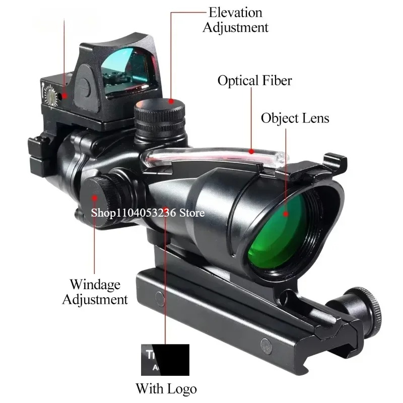 4X32 Kırmızı Noktalı Gerçek Fi - Outdoor Hunting Lab incelemesi ve fiyatı