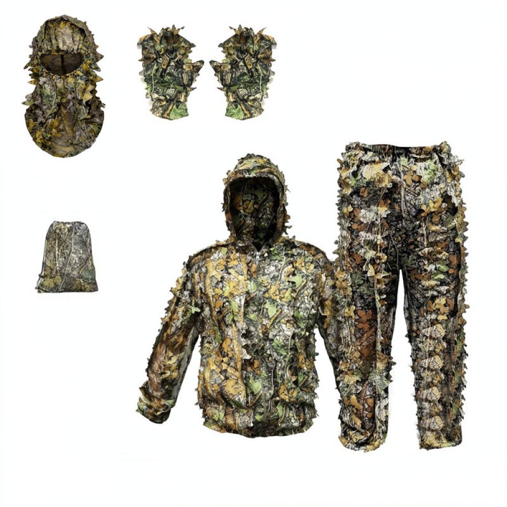 Açık Hava 3D Yapraklı Ghillie  - Hunting Outdoor Apparel incelemesi ve fiyatı