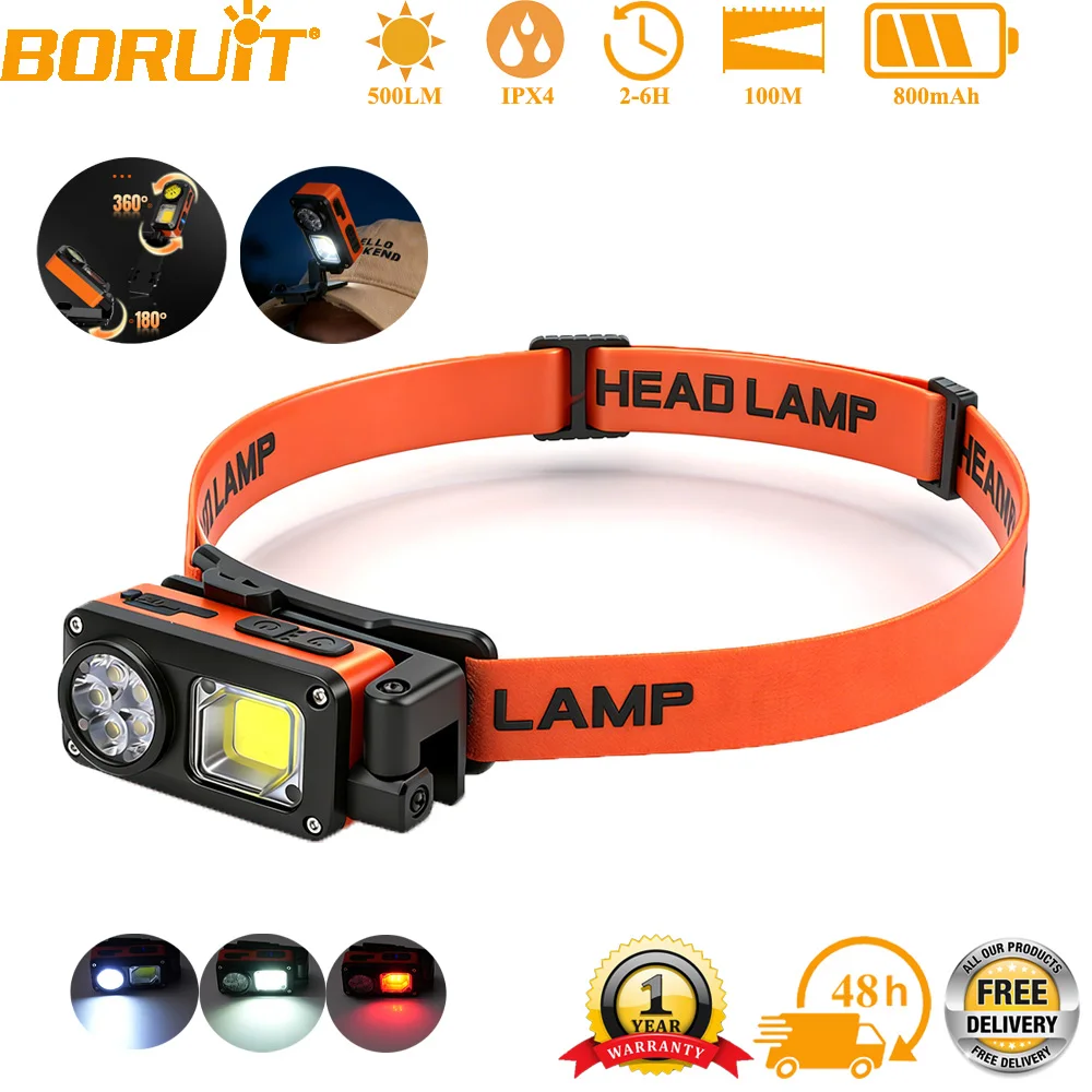BORUiT 500LM Sensörlü 5 Modlu  - Outdoor Hunting Bike incelemesi ve fiyatı