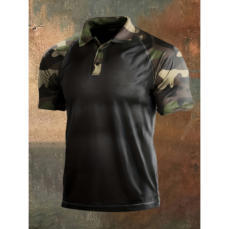 Erkek Taktiksel Kamuflaj Polo  - Hunting Outdoor Apparel incelemesi ve fiyatı