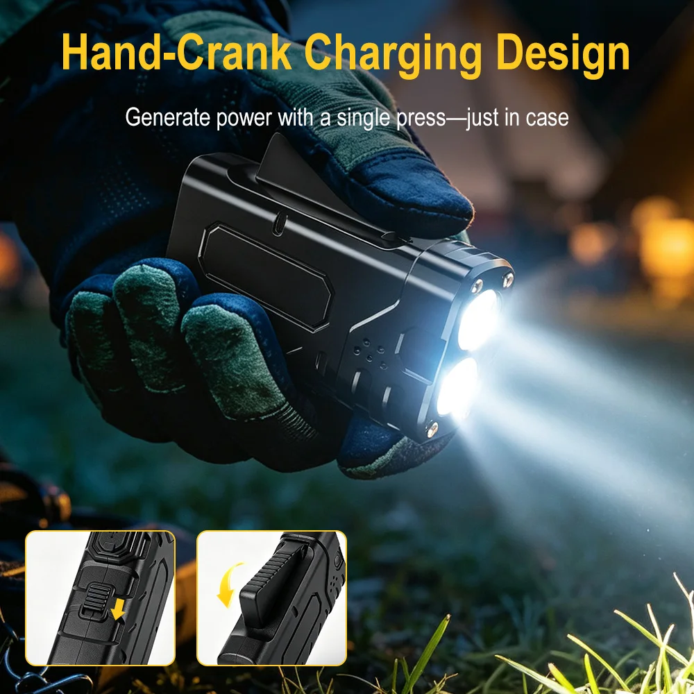 BORUIiT El Kranklı EDC LED Fen - Outdoor Hunting Bike incelemesi ve fiyatı